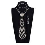 Sexy Rhinestone Necktie